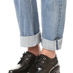 Rag & Bone Leather Kenton Oxfords Black